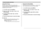 Page 79OTHER RECORDING FUNCTIONS
79
Using Pan Focus
Pan Focus comes in handy when recording under
conditions where Auto Focus is difficult for some reason, or
in cases where Auto Focus operation noise is too
noticeable in the movie audio.
1.In the REC mode, press [MENU].
2.Select the “REC” tab, select “Focus”, and
then press [].
3.Use [] and [] to select “”, and then
press [SET].
4.Press the shutter button to record the image.
 NOTE 
•If you press the shutter button half way, the focus
distance will appear...