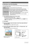 Page 2626Quick Start Basics
You can select one of two auto recording modes (Auto or Premium Auto) according to 
your digital imaging needs.
1.Press [ON/OFF] (Power) to turn on the camera.
The camera will enter the REC mode.
• If the camera is in the PLAY mode, press [r] (REC).
• You also can configure the camera to turn on when you press [r] (REC) or 
[p] (PLAY) (page 109).
2.Press [SET].
3.Use [8] and [2] to select the bottom Control Panel option (BS) and 
then press [SET].
This will display a menu of BEST...