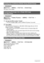 Page 123123Other Playback Functions (PLAY)
Procedure
[p] (PLAY) * [MENU] * PLAY Tab * Divide Group
See page 104 for details.
Procedure
[p] (PLAY) * Display CS group. * [MENU] * PLAY Tab * 
CS Multi Print
1.Use [8] and [2] to select “Create”.
• You can use [4] and [6] to select a different CS group, if you want.
2.Press [SET].
This converts the CS group to a 12M (4000x3000) image with up to 30 CS 
frames (5 vertical x 6 horizontal).
• This camera may not be able to correctly convert a CS group image with 
another...