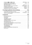 Page 88Contents
Configuring [r] and [p] Settings  . . . . . . . . . . . . . . . . . . .  (REC/PLAY)  .  162
Configuring USB Protocol Settings  . . . . . . . . . . . . . . . . . . . . . . . . .  (USB)  .  163
Selecting the Screen Aspect Ratio and 
Video Output System   . . . . . . . . . . . . . . . . . . . . . . . . . . . . . . . (Video Out)  .  163
Selecting the HDMI Terminal Output Method  . . . . . . . . . . .(HDMI Output)  .  164
Configuring a Startup Image  . . . . . . . . . . . . . . . . . . . . . . . . ....