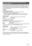 Page 126126Appendix
Computer system requirements are different for each of the applications. Be sure to 
check the requirements for the particular application you are trying to use. Note that 
the values provided here are minimum requirements for running each application. 
Actual requirements are greater, depending on the number of images and the sizes of 
the images being handled.
0Windows
YouTube Uploader for CASIO
• Sufficient memory to run the operating system
• Computer configuration that enables playback...