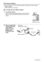 Page 1616Quick Start Basics
You can use either of the two following methods to charge the camera’s battery.
• USB-AC adaptor
• USB connection to a computer
.To charge with the USB-AC adaptor
1.Turn off the camera.
Check to make sure that the camera’s monitor screen is 
blank. If it isn’t, press [ON/OFF] (Power) to turn off the 
camera.
2.After connecting the 
supplied USB cable 
to the USB-AC 
adaptor, plug the 
adaptor into a 
household power 
outlet.
Charge the Battery
[ON/OFF] (Power)
USB
USB-AC adaptorPower...