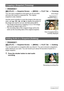 Page 7676Other Playback Functions (PLAY)
Procedure
[p] (PLAY) * Snapshot Screen * [MENU] * PLAY Tab * Trimming
You can crop a snapshot to trim parts you do not need, 
and save the result in a separate file. The original 
snapshot is also retained.
Use the zoom controller to zoom the image to the size you 
want, use [8], [2], [4], and [6] to display the portion of 
the image you want to cut out, and then press [SET].
• The image produced by cropping a 3:2 or 16:9 image 
will have an aspect ratio of 4:3.
• The...