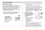 Page 5252
BASIC IMAGE RECORDING
This causes an image or a message to appear on
the monitor screen.
This enters the REC mode for image recording.
If the camera is in the PLAY mode when it turns on,
the message “There are no files” will appear if you do
not have any images stored in memory yet. In
addition, the 
 icon will be visible at the top of the
display. If this happens, press [] (REC) to enter
the REC mode.
2.Compose the image
on the monitor screen
so the main subject is
within the focus
frame.
The...