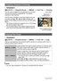 Page 114
114Other Playback Functions (PLAY)
Procedure
[p ] (PLAY)  * Snapshot Screen  * [MENU]  * PLAY Tab  * Trimming
You can crop a snapshot to trim parts you do not need, 
and save the result in a separate file. The original 
snapshot is also retained.
Use the zoom controller to zoom the image to the size 
you want, use [ 8], [ 2], [ 4], and [ 6] to display the 
portion of the image you want to cut out, and then press 
[SET]. • The image produced by cropping a 3:2 or 16:9 image  will have an aspect ratio of...