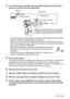 Page 131
131Using the Camera with a Computer
4.Turn off the camera and then use the USB cable that comes with the 
camera to connect it to your Macintosh.
• The camera does not draw power over the USB cable. Make sure the camera’s 
battery is sufficiently charged before connecting.
• Make sure that you insert the cable connector into the USB/AV port until you  feel it click securely into place. Failure  to insert the connector fully can result in 
poor communication or malfunction.
• Note that even while the...