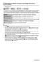 Page 81
81Advanced Settings
Procedure
[r ] (REC)  * [MENU]  * REC Tab  * Anti Shake
You can turn on the camera’s Anti Shake  feature to reduce image blur due to subject 
movement or camera movement when shoot ing a moving subject using telephoto, 
when shooting a fast-moving subject, or w hen shooting under dim lighting conditions.
NOTE
•Only “A
 Camera AS” can be used during movie recording.
• The ISO sensitivity setting (page 34) must be “AUTO” for “ S Image AS” to work.
• If the flash fires, the Anti Shake...