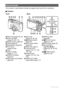 Page 99
The numbers in parentheses indicate the pages where each item is explained.
.Camera
General Guide
1Mode dial (pages 25, 33)
2Zoom controller 
(pages 25, 46, 114)
3Shutter button (page 25)
4Flash (page 44)
5Microphones (page 60)
6Front lamp 
(pages 94, 98)
7Lens
8Monitor screen 
(pages 11, 171)
9[ON/OFF] (Power) 
(page 23)
bkÕ (Continuous Shutter) 
(page 49)
blBack lamp 
(pages 23, 26, 44)
bm[0] (Movie) button 
(page 59)
bnMovie mode switch 
(page 59)
boStrap hole (page 2)
bpTerminal cover 
(pages 115,...