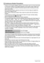 Page 64
64Snapshot Tutorial
• If there is not enough available capacity on the memory card, you may not be able to record the number of CS images indicated on the monitor screen. Make sure 
your memory card has sufficient remain ing capacity before shooting with using 
continuous shutter.
• With continuous shutter, exposure and focus for the first image are applied for  successive images as well.
• When using a continuous shutter mode, k eep the camera still until shooting is 
finished.
• In the Continuous...