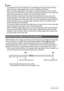 Page 69
69Recording Movies
NOTE
• The higher the frame rate (speed), the more lighting is required when shooting. 
When shooting a high speed movie, sh oot in a well-lit environment.
• When recording certain types of movies, the image that appears on the monitor  screen may be smaller than normal. When re cording a high speed movie, there are 
black bands along the top, bottom, left, and right of the screen.
• When recording a high speed movie, light  source flicker can cause horizontal 
bands to appear in the...