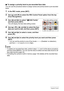 Page 3434Snapshot Tutorial
.To assign a priority level to pre-recorded face data
You can use the procedure below to assign names and priority levels to pre-recorded 
faces.
1.In the REC mode, press [SET].
2.Use [8] and [2] to select the fifth Control Panel option from the top 
(Face Recognition).
3.Use [4] and [6] to select “J Edit Family” 
and then press [SET].
This will display the face data editing screen.
4.Use [8], [2], [4], and [6] to select the face 
data you want to edit, and then press [SET].
5.Use [4]...