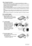 Page 1717Quick Start Basics
Other Charging Precautions
• Use the special charger (BC-120L) to charge the special lithium ion battery 
(NP-120). Never use any other type of charger device. Attempting to use a different 
charger can result in unexpected accident.
• A battery that is still warm due to normal use may not charge fully. Give the battery 
time to cool before charging it.
• A battery discharges slightly even when it is not loaded in the camera. Because of 
this, it is recommended that you charge the...