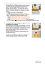 Page 1796Creating a Dynamic Photo Image
4.First, shoot the subject.
Best results can be obtained with the camera secured 
on a tripod. With the camera pointed at the moving 
subject, press the shutter button to record. If you 
selected “Moving Subject”, the camera will record a 
series of Continuous Shutter (CS) images over a few 
seconds.
• To help ensure good cropping results...
*See “Four Tips for Good Subject Cropping”
.
• You can select the subject type and the “Number of 
Shots” setting here by pressing...