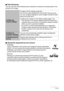 Page 8686Printing
.Date Stamping
You can use one of the following three methods to include the recording date in the 
printout of an image.
.Standards Supported by the Camera
• PictBridge
This is a standard of the Camera and Imaging Products Association 
(CIPA). You can connect the camera directly to a printer that supports
PictBridge, and perform image selection and printing using the 
camera monitor screen and controls.
•Exif Print
Printing on a printer that supports Exif Print (Exif 2.2) uses 
information...