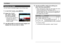 Page 125PLAYBACK
125
Resizing an Image
You can resize a recorded image to one of three sizes.
1.In the PLAY mode, press [MENU].
2.Select the “PLAY”
tab, select “Resize”,
and then press [].
•Note that this operation is
possible only when a
snapshot image is on the
monitor screen.
3.Use [] and [] to scroll through images and
display the one you want to resize.
Print Size
A4 Print
3.5˝ ×
 5˝ Print
E-mail (optimum size when
attaching image to e-mail)Larger
Smaller
2048 ×
 1536
1600 ×
 1200
640 ×
 480
3M*
2M
VGA...