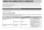 Page 204USING THE CAMERA WITH A COMPUTER
204
USING THE CAMERA WITH A COMPUTER
This section explains the software and applications on the CD-ROM that comes bundled with the camera, and provides an
overview of what you can do with them.
Note that the procedure you need to perform depends on whether you are using computer running under Windows (see below)
or a Macintosh (see page 219).
Using the Camera with a Windows Computer
Your digital camera comes bundled with useful applications for using it in combination...