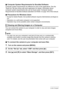 Page 122122Using the Camera with a Computer
.Computer System Requirements for Bundled Software
Computer system requirements are different for each of the applications. See the 
“Read me” file that comes with each application for details. Information about 
computer system requirements also can be found under “Computer System 
Requirements for Bundled Software (Bundled CD-ROM)” on page 165 of this manual.
.Precautions for Windows Users
• Except for Adobe Reader, the bundled software requires Administrator...