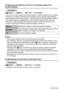 Page 6161Advanced Settings
Procedure
[r] (REC) * [MENU] * REC Tab * Anti Shake
You can turn on the camera’s Anti Shake feature to reduce image blur due to subject 
movement or camera movement when shooting a moving subject using telephoto, 
when shooting a fast-moving subject, or when shooting under dim lighting conditions.
Your digital camera is equipped with a CCD shift type camera shake correction 
feature and a high-sensitivity anti image blur feature. These two features work in 
concert to minimize the...