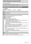 Page 8080Other Playback Functions (PLAY)
Other Playback Functions (PLAY)
This section explains menu items that you can use to configure settings and perform 
other playback operations.
Procedure
[p] (PLAY) * [MENU] * PLAY Tab * Slideshow
For information about menu operations, see page 58.
Playing a Slideshow on the Camera (Slideshow)
Start
Starts the slideshow.
Images
Specifies the type of images to be included in the slideshow
All images: Snapshots and movies
T Only: Snapshots only
» Only: Movies only
Date...