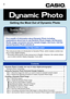 Page 173For a wealth of information about Dynamic Photo including 
explanations about how to use Dynamic Photo images, the Dynamic 
Studio image conversion service, sample images, and more, visit the 
special Dynamic Photo website at:
This manual provides an introduction to Dynamic Photo, which creates a whole new 
way to enjoy digital imaging.
• All screen shots shown in this manual are in English. However, the camera allows 
you to select another display language, if you want.
http://dp.exilim.com/
Getting the...