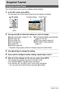 Page 3232Snapshot Tutorial
Snapshot Tutorial
The Control Panel can be used to configure camera settings.
1.In the REC mode, press [SET].
This will select one of the Control Panel icons and display its settings.
2.Use [8] and [2] to select the setting you want to change.
*Snapshot image quality cannot be changed using the Control Panel.
3.Use [4] and [6] to change the setting.
4.If you want to configure another setting, repeat steps 2 and 3.
5.After all of the settings are the way you want, press [SET].
This...