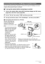 Page 109109Printing
You can connect the camera directly to a printer that supports PictBridge and print 
images without going through a computer.
.To set up the camera before connecting to a printer
1.Turn on the camera. Next, press [SET] and then display the REC menu 
(page 63) or the PLAY menu (page 90).
2.On the “Set Up” tab, select “USB” and then press [6].
3.Use [8] and [2] to select “PTP (PictBridge)”, and then press [SET].
.Connecting the Camera to a Printer
Use the USB cable that 
comes bundled with the...