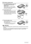 Page 2121Quick Start Basics
1.Press [ON/OFF] (Power) to turn off 
the camera and then open the 
battery cover.
Slide the battery cover slider towards 
OPEN and then open it as indicated by 
the arrows in the illustration.
2.Load a memory card.
Positioning the memory card so its front 
is facing upwards (towards the monitor 
screen side of the camera), slide it into 
the card slot all the way in until you hear 
it click securely into place.
3.Close the battery cover.
Close the battery cover and then shift the...