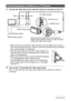 Page 107107Viewing Snapshots and Movies
1.Use the AV cable that comes with the camera to connect it to the TV.
• Make sure that you insert the cable connector into the USB/AV port until you 
feel it click securely into place. Failure to insert the connector fully can result in 
poor communication or malfunction.
• Note that even while the connector is fully inserted, you 
still will be able to see the metal part of the connector as 
shown in the illustration.
• Make sure that the camera is turned off before...