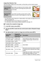 Page 3838Snapshot Tutorial
Image Size Selection Tips
Note that larger images have more pixels, so they take up more memory space.
• For information about image size, image quality, and number of images that can be 
stored, see page 191.
• For information about movie image size, see page 96.
• For information about resizing existing snapshots, see page 121.
.To select the snapshot image size
1.In the REC mode, press [SET].
2.Use [8] and [2] to select the top control panel option (Snapshot Image 
Size).
3.Use [4]...