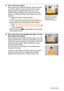 Page 1846Creating a Dynamic Photo Image
3.First, shoot the subject.
Best results can be obtained with the camera secured 
on a tripod. With the camera pointed at the moving 
subject, press the shutter button to record. If you 
selected “Moving Subject”, the camera will record a 
series of Continuous Shutter (CS) images over a few 
seconds.
• To help ensure good cropping results...
*See “Four Tips for Good Subject Cropping”
.
• You can select the subject type and the “Number of 
Shots” setting here by pressing...