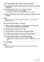 Page 120
120Other Playback Functions (PLAY)
2.Use [8] and [ 2] to select “Protect”  and then press [SET].
3.Use [4] and [ 6] to scroll through images until one you want to protect 
is displayed.
4.Use [ 8] and [ 2] to select “On” and then press [SET].
This will protect the image and display the  › icon.
• To unprotect an image, select “Off” in step 4 and then press [SET].
5.After you are finished, select “Cancel ” and then press [SET] to exit this 
operation.
NOTE
• Note that even if a file is protected, it will...