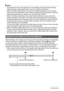 Page 69
69Recording Movies
NOTE
• The higher the frame rate (speed), the more lighting is required when shooting. 
When shooting a high speed movie, sh oot in a well-lit environment.
• When recording certain types of movies, the image that appears on the monitor  screen may be smaller than normal. When re cording a high speed movie, there are 
black bands along the top, bottom, left, and right of the screen.
• When recording a high speed movie, light  source flicker can cause horizontal 
bands to appear in the...