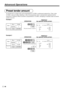Page 66Advanced Operations
66E
Preset tender amount
An amount up to six digits long can be programmed to  (cash/amount tendered key). Then, when
 is pressed without inputting a value, the programmed value is automatically registered and the
transaction is finalized. When an amount is programmed to , attempting to manually input an amount
results in an error.
Example 1
PRINTOUT
OPERATION (by optional remote printer)
8-(
F
Example 2
PRINTOUT
OPERATION (by optional remote printer)
15-(
10-F
C
5-k
F...