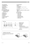 Page 11E-9662A-E-011A
1
MIC VOLUME slider
2
POWER/MODE selector
3
Power indicator
4
MAIN VOLUME slider
5
DEMO button
6
KEY LIGHT button
RHYTHM CONTROLLER
7
SYNCHRO/FILL-IN button
8
START/STOP button
9
TEMPO buttons
0
SONG BANK button
A
RHYTHM button
B
TONE button
C
Percussion instrument list
D
CHORD root names
E
SpeakersF
100 SONG BANK list
G
Display
H
50 RHYTHMS list
See “Rhythm List” on page A-2 for details.
I
100 TONES list
See “GM Tone Map List” on page A-1 for details.
J
Voice 1 to 5
K...