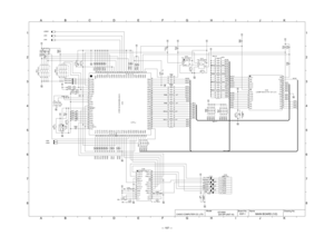 Page 109
— 107 —
ModelName
Board No. Drawing No.
CASIO COMPUTER CO.,LTD.QT
-6060
 (EX-DP-UNIT -16)EDP-1MAIN BOARD (1/2) 