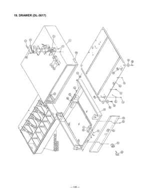 Page 137
— 135 —
19. DRAWER (DL-3617) 