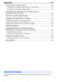 Page 55
Appendix ........................................................................ 44
Connecting to a Video Device ..............................................................44
Connection to a composite video output or S-video output ..................................... 44
Connection to a component video output ................................................................. 45
Connecting the HDMI Output of a Video Device or 
Computer to the...