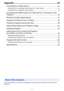 Page 55
Appendix ........................................................................ 44
Connecting to a Video Device ..............................................................44
Connection to a composite video output or S-video output ..................................... 44
Connection to a component video output ................................................................. 45
Connecting the HDMI Output of a Video Device or Computer to the 
Projector...