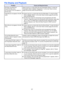 Page 3737
File Display and Playback
ProblemCause and Required Action
ECA files converted from 
PowerPoint files using 
EZ-Converter FA do not appear in 
the file menu. Viewer may be in a mode other than the Presentation Mode. To enter the 
Presentation Mode, highlight “Presentation” on the main Viewer window 
(page 20) and then press the [ENTER] key.
Image files do not appear in the file 
menu. 
Viewer may be in a mode other than the Slide Mode. To enter the Slide 
Mode, highlight “Slides” on the main Viewer...