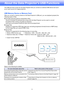 Page 55
About the Data Projector’s USB Functions
The USB port that is built into the Data Projector lets you connect an  external USB device and use it 
as an input source for image projection.
USB Memory Device or Memory Card
After you connect a memory device  to the Data Projector’s USB port, you can playback (project) the 
following types of files.
 ECA files (special project or presentation files)
The EZ-Converter FA software that comes with  the Data Projector can be used to convert 
PowerPoint files to...