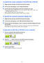 Page 4141
To specify the screen resolution of the ECA file or PtG file
1.Right-click the left side of the EZ-Converter FA window.
2.On the menu that appears, click “Output Resolution”.
3.On the sub-menu that appears, select the resolution you want.
zSelect 1280 × 800 or 1280 × 768. If you cannot select the 1280 × 800 or 1280 × 768 
resolution, select 1024 × 768.
zFor a PtG file, select 1024 × 768 or 800 × 600.
zThe setting you select here remains in effect until you change it.
To specify the maximum animation...