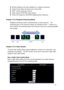 Page 25 24 
 Bit Rate: Maximum bit rate available for a network connection  Output Frame Rate: the frame rate of the profile  GOP: I frame period per second  Video Output: NTSC/PAL video system  Power line frequency: 60Hz/50Hz lighting power frequency  
Chapter 3-5-2 Weighted Streaming Mode 
Weighted streaming mode is activated when an alarm went off.    The streaming goes to the maximum speed, for example 30 FPS.    If there is no alarm activity, the streaming stays one frame per second for saving...