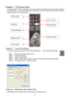 Page 36- 
36 - 
Chapter 8.    PTZ Control Panel 
In order to perform PTZ movements, you have to select a particular live channel which contains 
an IP Fast Dome.    Once an IP Fast dome is selected, you can control the movements using PC 
keyboard and/or PTZ control Panel. 
                 
Chapter 8-1.    Preset Point Settings  To setup preset points, please invoke Presets dialog box.    Follow the following steps: 
  Step 1.    Select preset point dropdown list. 
Step 2.    Type the time field. 
Step 3....