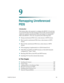 Page 163 
 
78-4025112-01 Rev H0 139 
 
Introduction 
This feature allows the operator to configure the RFGW-1-D such that 
it can insert SI data from the headend for the locally inserted channels 
which are carried in unreferenced PIDs and remap it to standard SI 
PIDs in the RFGW-1. The user can perform the following tasks: 
 Remap unreferenced PIDs from a data stream or MPTS stream. 
 Block specific unreferenced PIDs from a data stream or MPTS 
stream. 
 Block all the unreferenced PIDs from a data stream...