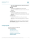 Page 138Administration: Discovery
Configuring CDP
Cisco Small Business 200, 300 and 500 Series Managed Switch Administration Guide (Internal Version)  115
8
 
-Status—If the LLDP MED extended power via MDI packets were sent, or 
if they were overloaded. 
•802.3 TLVs
-
Size (Bytes)—Total LLDP MED 802.3 TLVs packets byte size. 
-
Status—If the LLDP MED 802.3 TLVs packets were sent, or if they were 
overloaded. 
•LLDP Optional TLVs
-
Size (Bytes)—Total LLDP MED optional TLVs packets byte size.
-
Status—If the LLDP...