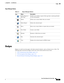 Page 1081 
A-21
Cisco Prime Network 4.3.2 User Guide
Appendix A      Icon Reference
  Badges
Report Manager Buttons
Badges
Badges are small icons that appear with other network elements, such as element icons or links. The 
following topics describe the badges used by the Vision client and the Events client: 
VNE Communication State Badges, page A-22
VNE Investigation State Badges, page A-22
Network Element Technology-Related Badges, page A-23
Table A-1 Report Manager Buttons
Icon Name Description
Define Report...