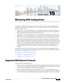 Page 315CH A P T E R
  
15-1
Cisco Prime Network 4.3.2 User Guide
EDCS-1524415
15
Monitoring AAA Configurations
AAA refers to Authentication, Authorization, and Accounting, which is a security architecture for 
distributed systems that determines the access given to users for specific services and the amount of 
resources they have used. 
Authentication—This method identifies users, including their login and password, challenge and 
response, messaging support, and encryption. Authentication is the way to...