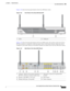 Page 135 
1-115
Cisco Integrated Services Router Hardware Installation Guide
 
Chapter 1      Product Overview
  Cisco 860, 880, 890 Series
Figure 1-62 shows the front panel details of the Cisco 890 Series router.
Figure 1-62 Front Panel of the Cisco 890 Series ISR
Figure 1-63 shows the back panel details of the Cisco 892W router. Non wireless routers do not have 
RP-TNC antennas or connectors on the back panel. Some of the features that are shown may not be 
available on your router. However, the feature...