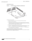 Page 206 
2-36
Cisco Integrated Services Router Hardware Installation Guide
 
Chapter 2      Installing the Router
  Installing the Cisco 810 ISR
Attaching the mount to the router
Figure 2-32 Cisco ISR 819 mounted in a Configurable Low Profile DIN mount
To attach the router to the mount:
1.Remove the bottom screw of the 3 screws on the sides of the router at the front.
2.Slip the router into the mount tray
3.Align the holes at the front sides of the mount with the vacant screw holes on the router and 
screw the...