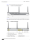 Page 64 
1-44
Cisco Integrated Services Router Hardware Installation Guide
 
Chapter 1      Product Overview
  Cisco 860, 880, 890 Series
Figure 1-7 shows the front panel details of the Cisco 860 wireless router.
Figure 1-11 Front Panel of the Cisco 860 Series Wireless ISR
Figure 1-12 shows the back panel details of the Cisco 861 wireless (861W) ISR. Nonwireless routers do 
not have antennas on the back panel. However, the feature locations are similar for all Cisco 860 series 
routers.
Figure 1-12 Back Panel...